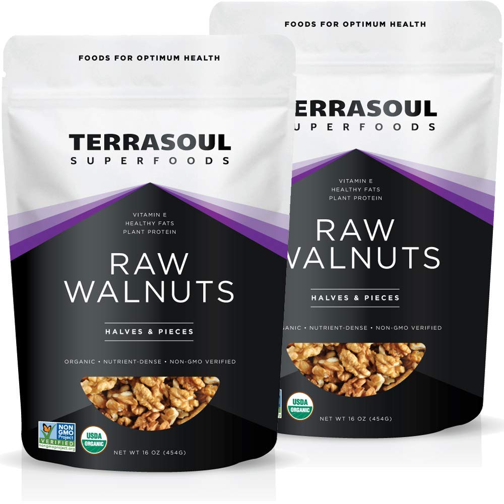 Amazon.com : Terrasoul Superfoods Organic Raw Walnuts, 2 Lbs (2